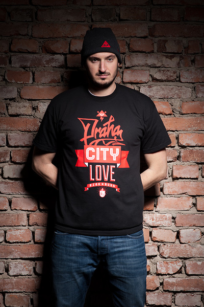 PRAHA CITY LOVE T-SHIRT