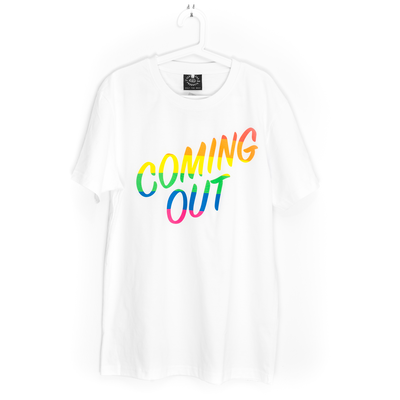 Coming out - t shirt w